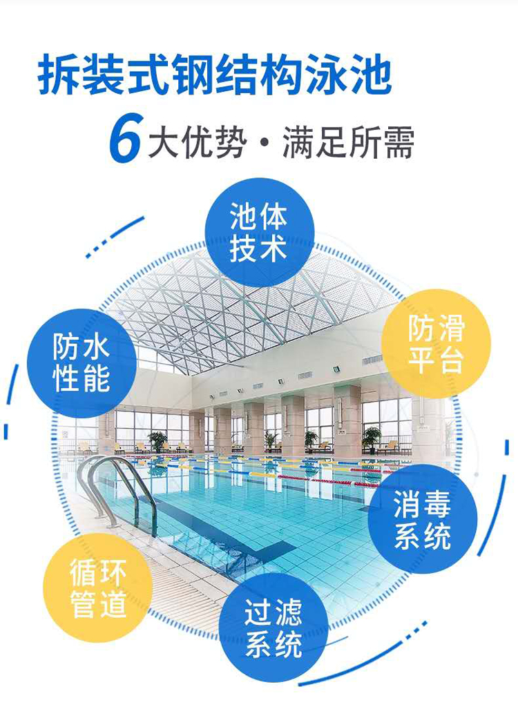滨州可拼装游泳池安装