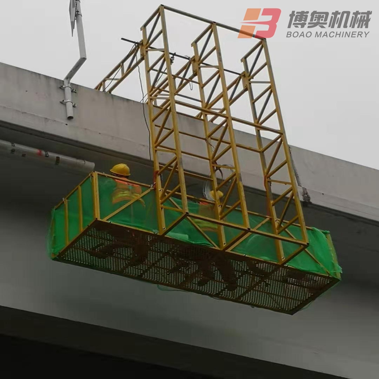 杭州桥梁施工吊篮视频