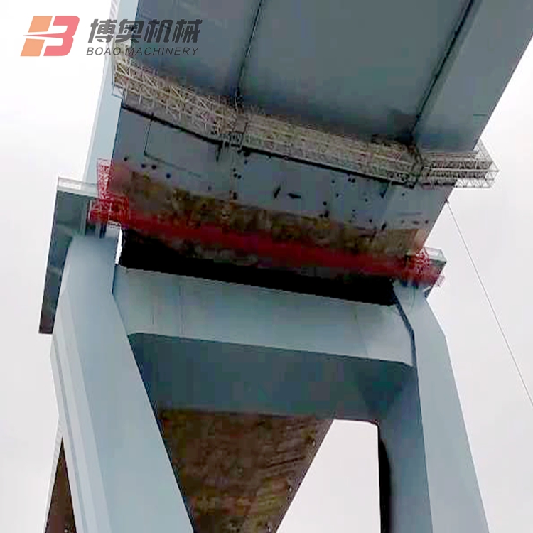安全的桥梁施工吊篮轨道 梁内检修平台