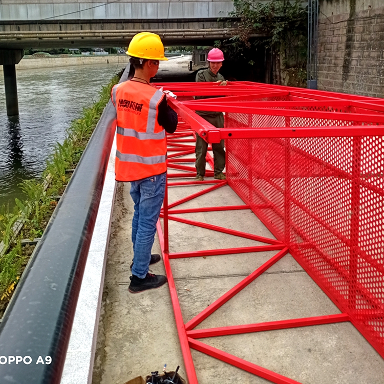 北京就近的桥梁施工吊篮 桥梁排水管安装设备