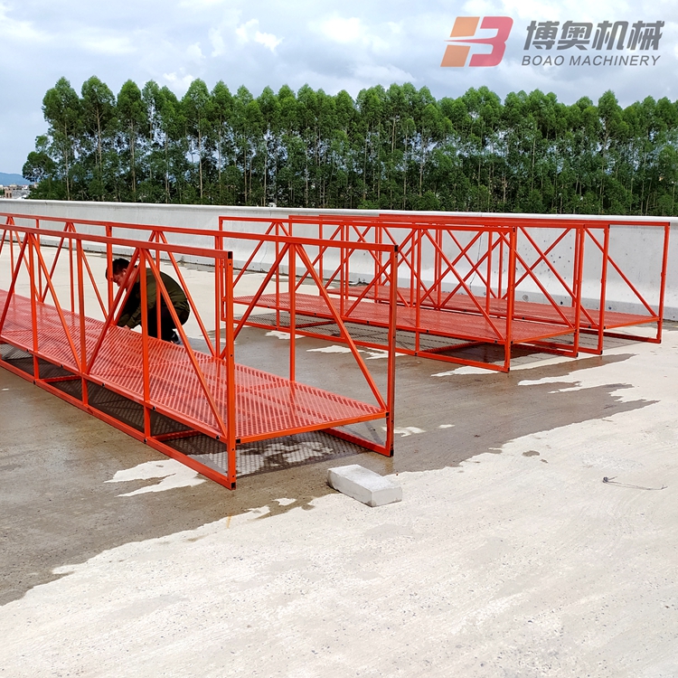 上海桥梁施工吊篮图片 吊篮检测车
