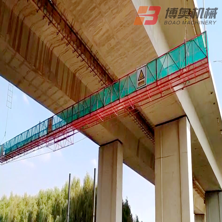 简易型桥梁施工挂篮在施工队受欢迎的原因-博奥生产厂家直供