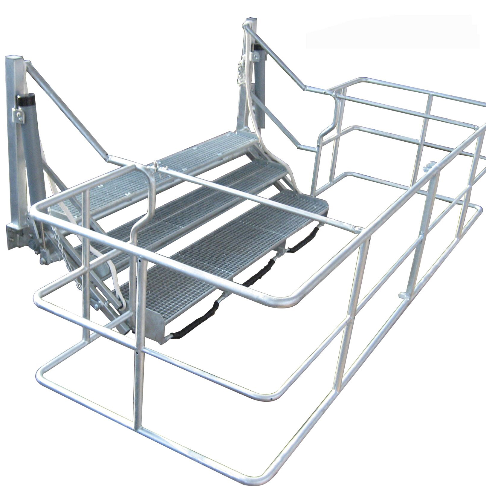南京鹤管栈台制造商 不锈钢槽车装卸安全梯 众邦
