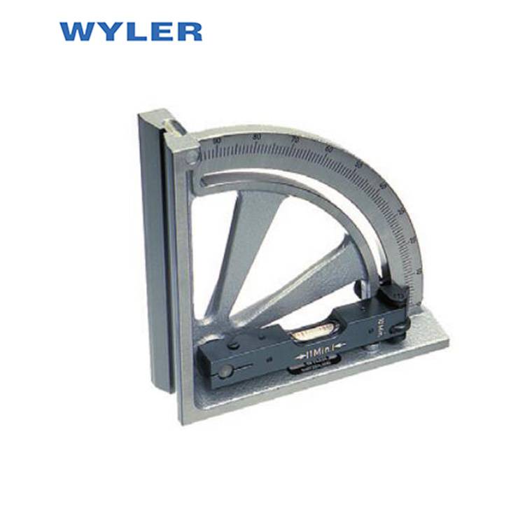 代理瑞士WYLER倾斜水平仪 气泡式机床水平尺 57系列倾角仪