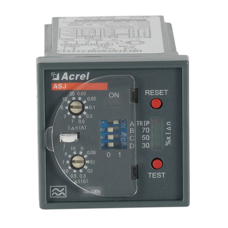 安科瑞ASJ20-LD1A智能剩余电流继电器 嵌入式安装 开孔48*48mm