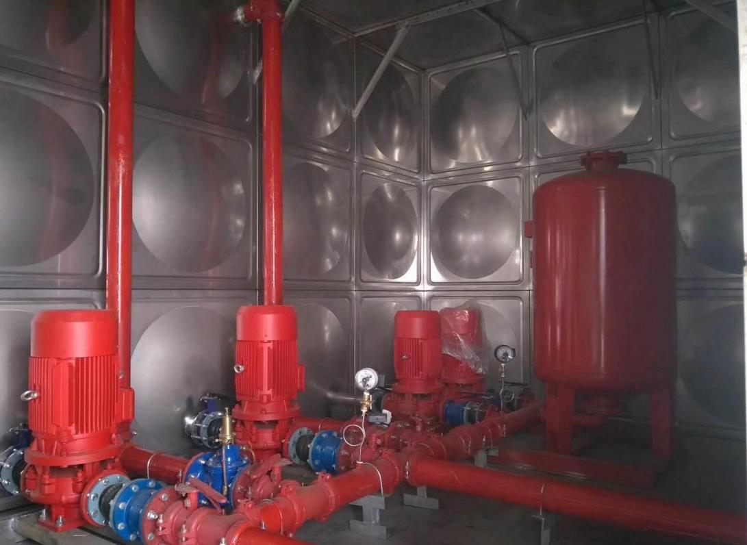 供水设备箱泵一体化 地埋消防箱泵 变频消防泵房