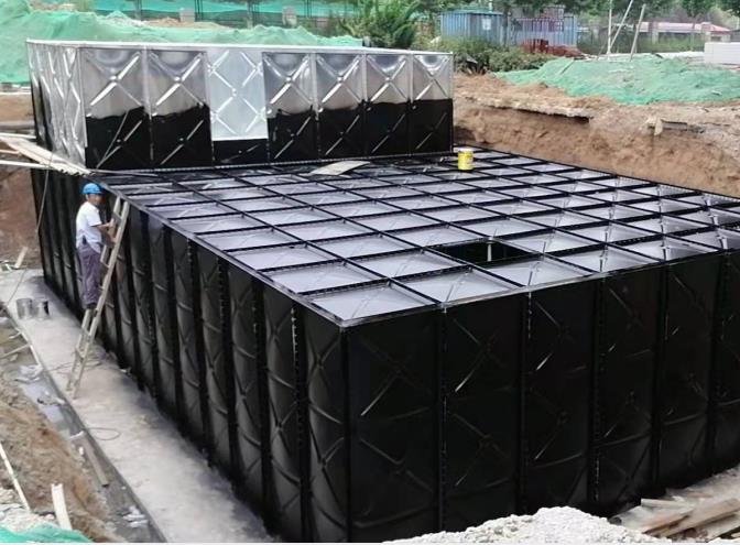 地埋式拼装水箱-地埋式钢制水箱防腐