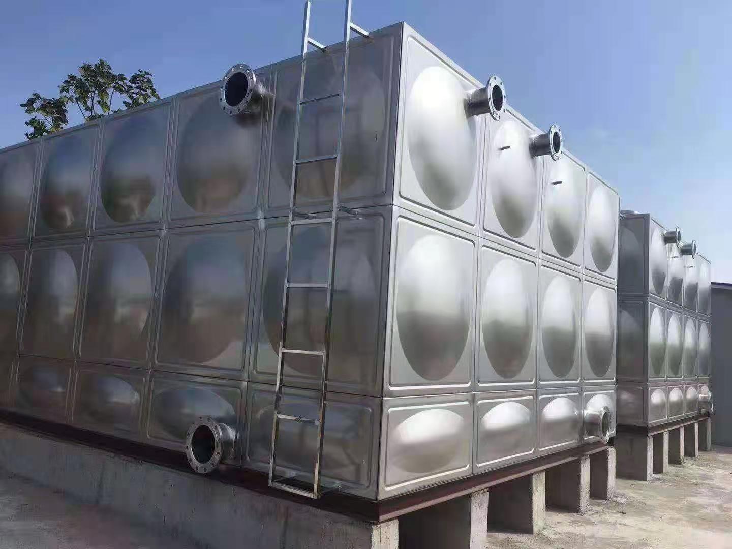工业用不锈钢方形水箱订做 丽江宏利恒不锈钢水箱公司
