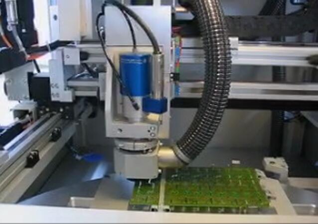 德国JAGER电主轴100000rpm印制电路板PCB加工
