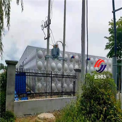 杭州消防箱泵一体化设备顺利安装结束