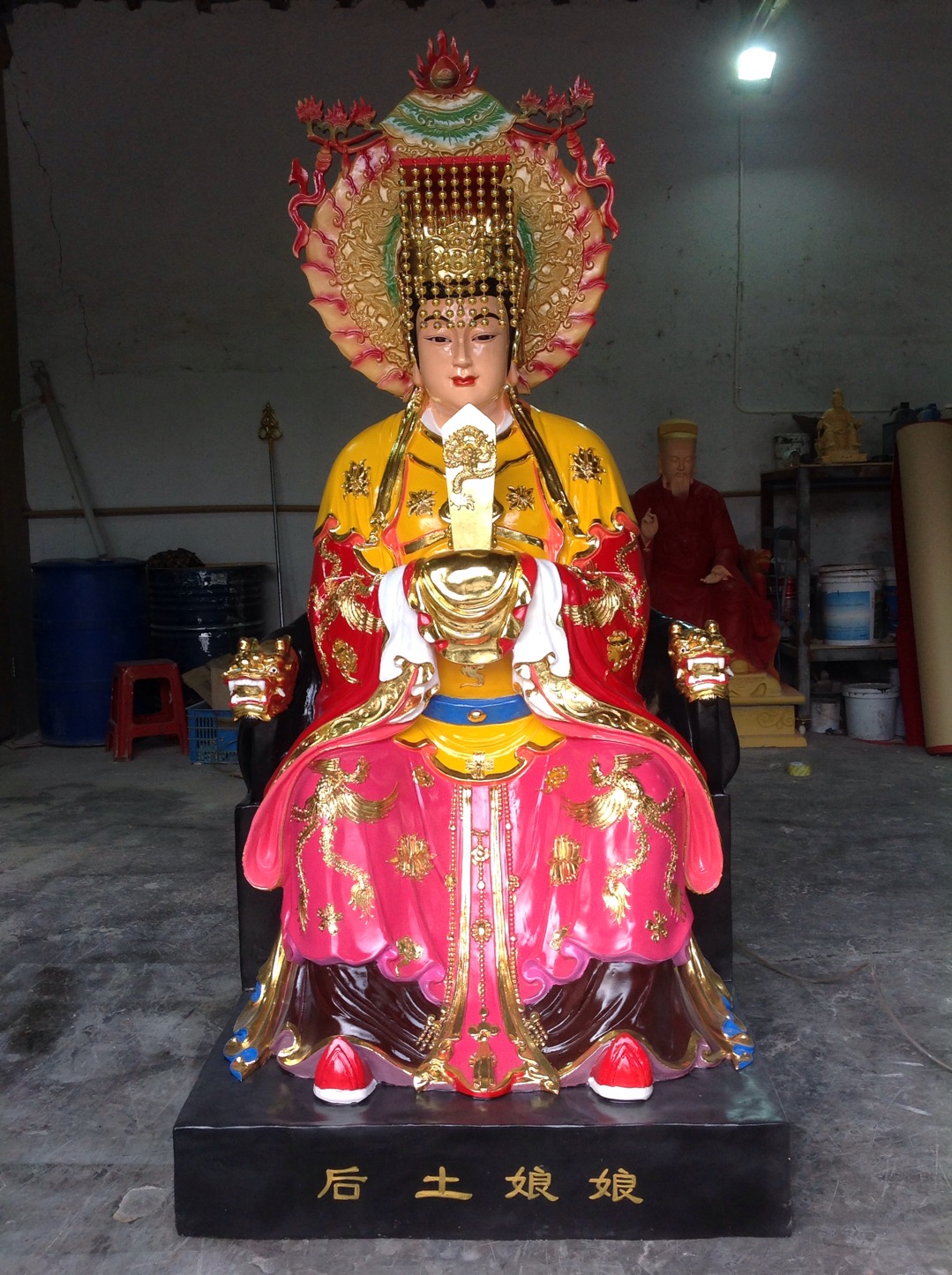 开封3米十二老母神像 邓州市佛道家工艺厂