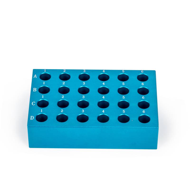 上海净信冰盒预冷PCR离心管架96孔24孔金属板多功能金属预冷模块