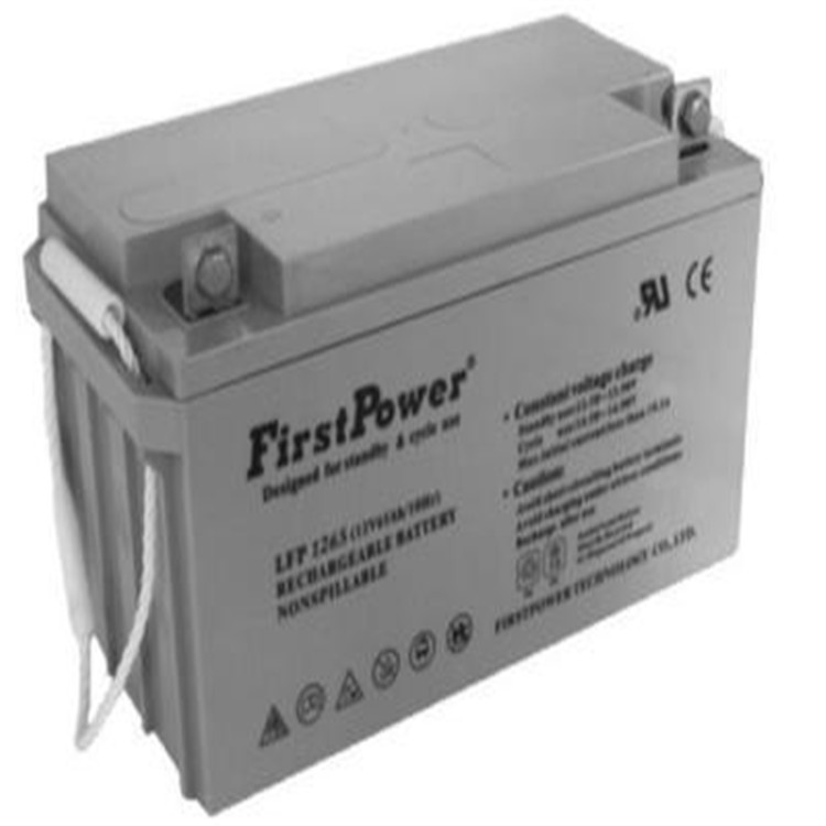 供应FirstPower一电蓄电池LFP1265A 固定阀控密封式 计算机应急电源
