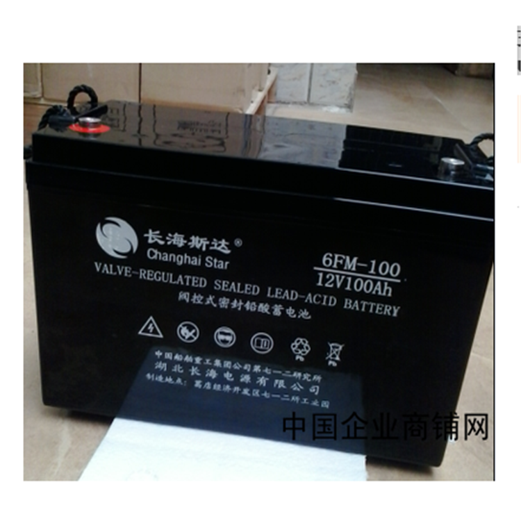 全新CHANGHAI STAR长海斯达蓄电池全新CHANGHAI STAR长海斯达蓄电池6-FM-100 阀控式铅酸免维护型铅酸免维护型 UPS计算机后备应急