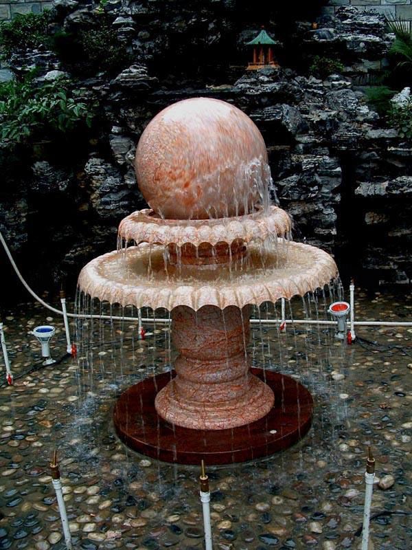 制作喷泉雕塑厂家 石材喷泉造型 石材喷泉雕塑制作公司