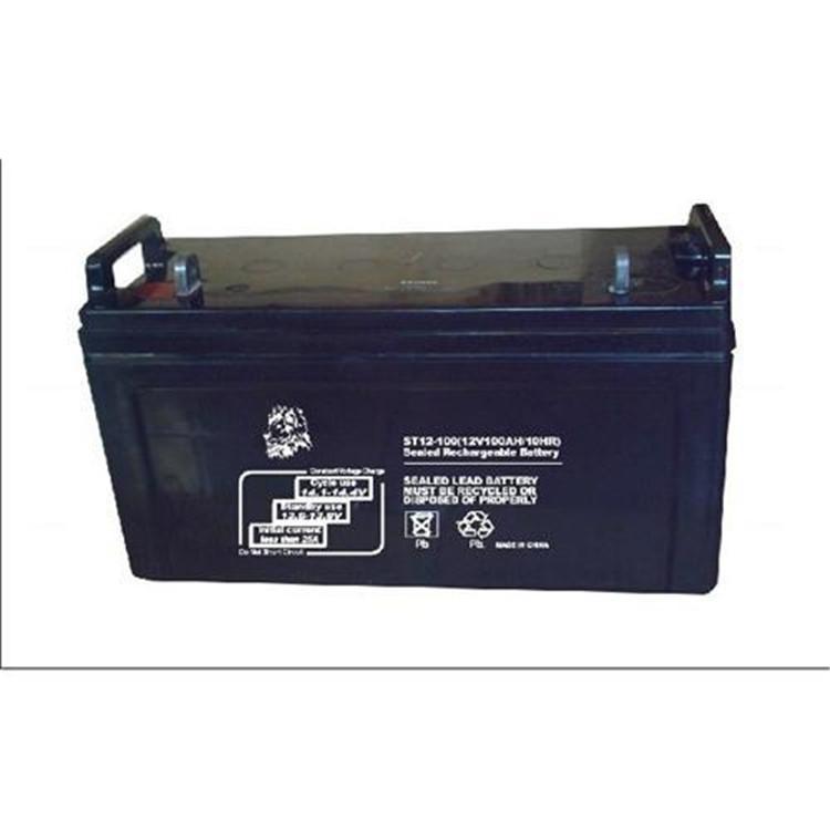 JINSHI金狮蓄电池ST12-100 阀控密封免维护 UPS计算机不间断应急电源
