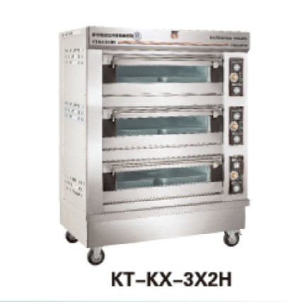 康庭商用电烤箱 KT-KX-3X2H三层六盘电烤箱 烘焙店豪华型电烤炉