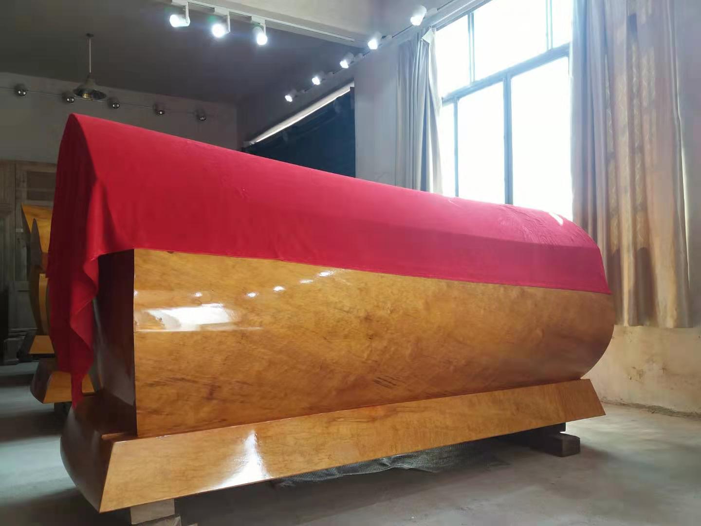 西安金丝楠木棺材；手工楠木棺材经销商 棺材