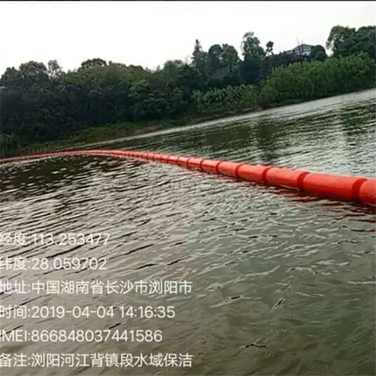 拦污装置 水库拦污浮体 广东海上保洁装置