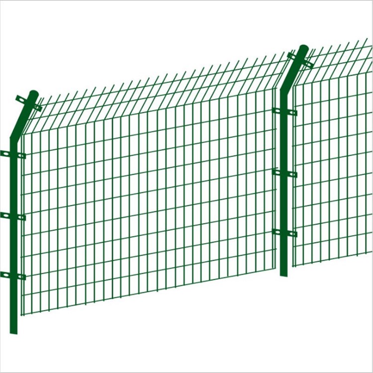 鱼塘绿网围栏水库围栏网水源地护栏网河道防护栏