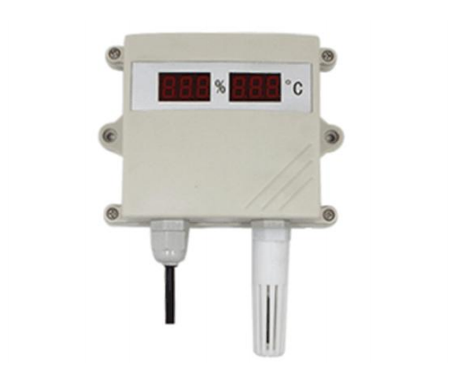 建大仁科 IP65温湿度变送器 带显示温湿度传感器 王字壳温湿度