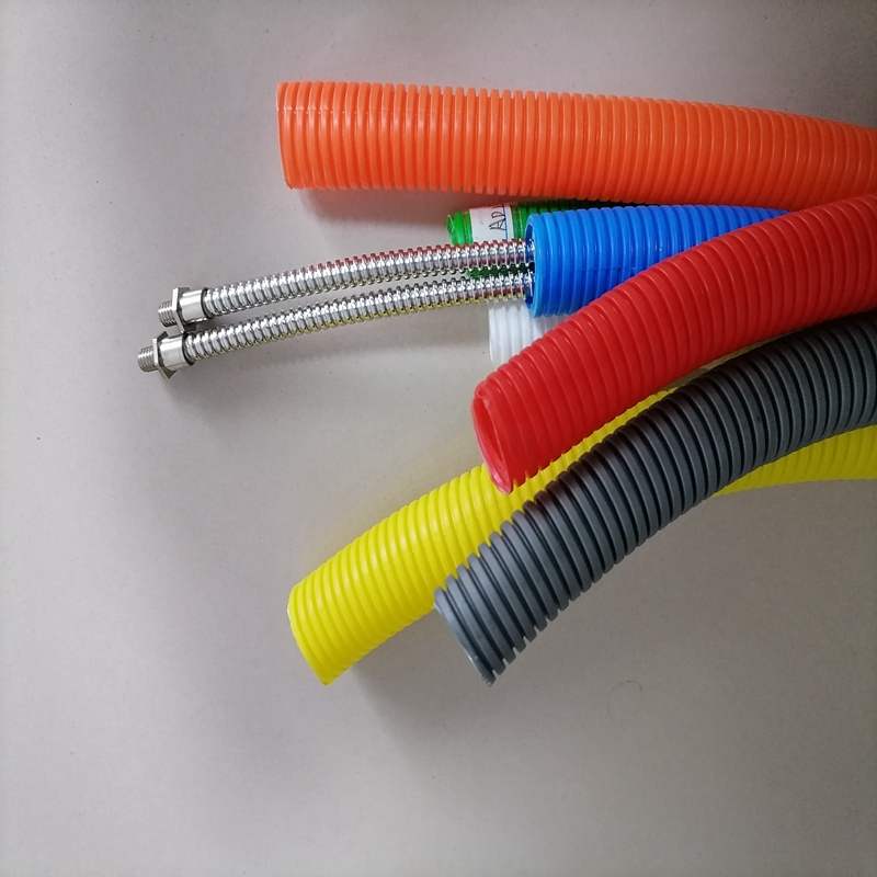 長沙電廠用雙臂開口尼龍軟管 SPT-PA22可定制無鹵耐高溫開口尼龍軟管
