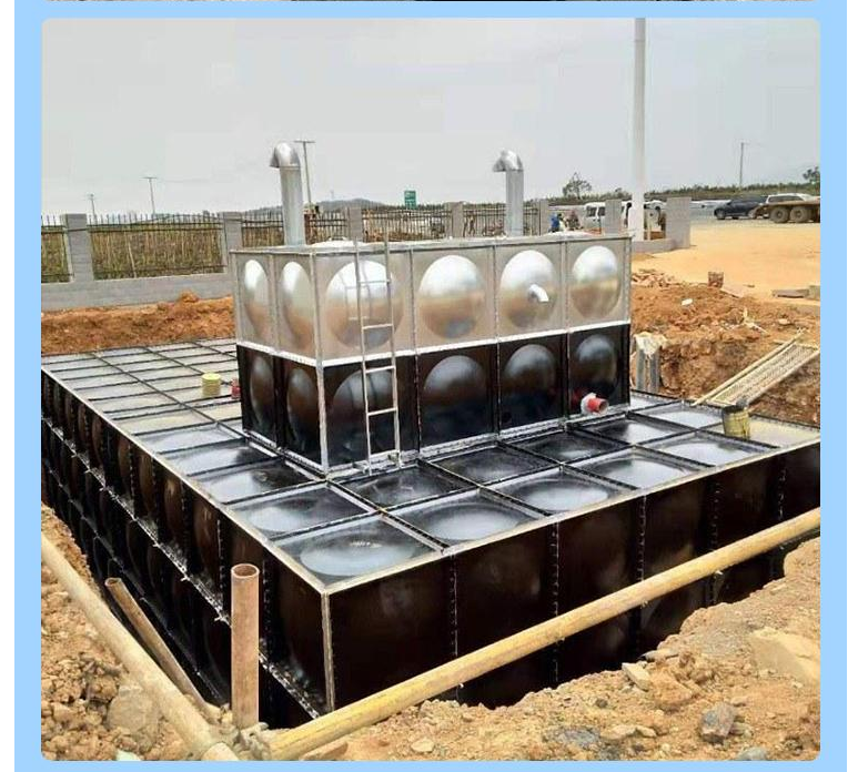 地埋式成品箱泵消防一体化水池