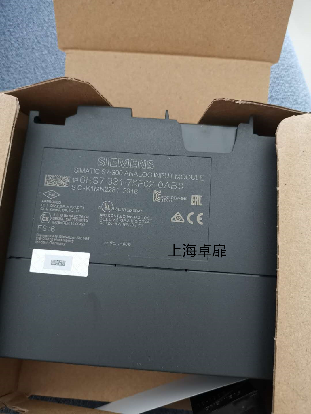 计数器模块6ES7350-1AH03-0AE0 上海卓扉自动化科技有限公司