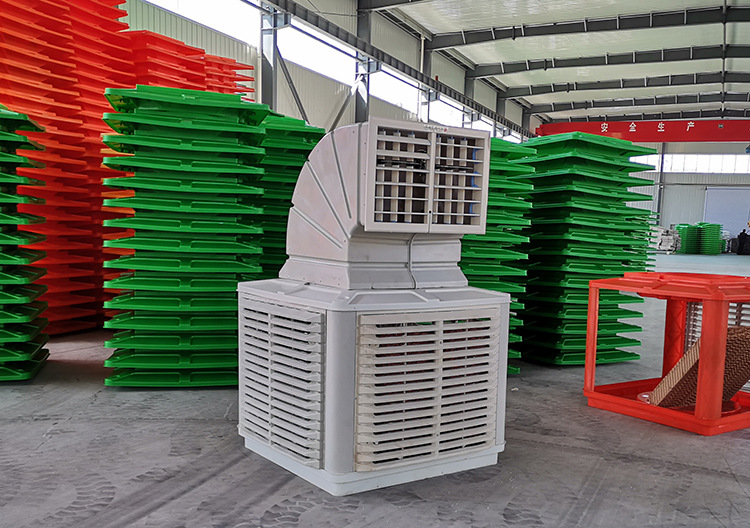 环保空调水帘冷风机结构安装简单