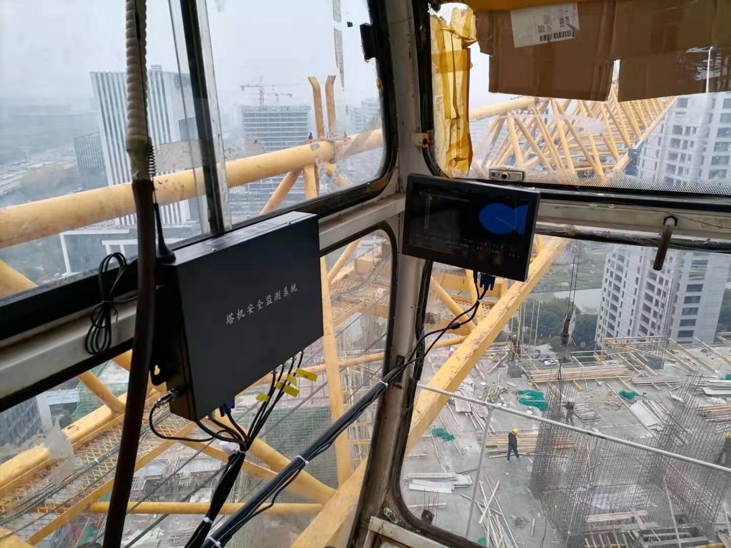 吉林市塔吊安全监测系统包对接平台 智慧工地