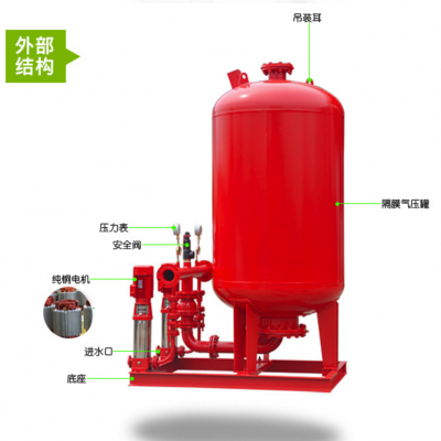 2021新款黑龙江省鹤岗市消防稳压给水设备ZW系列厂家直销