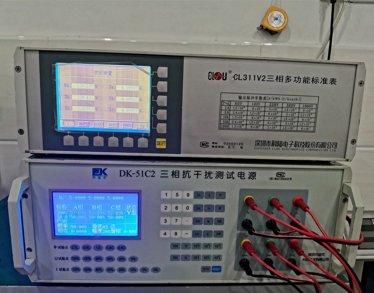 丹迪克三相功率源DK-51C2抗干擾測試