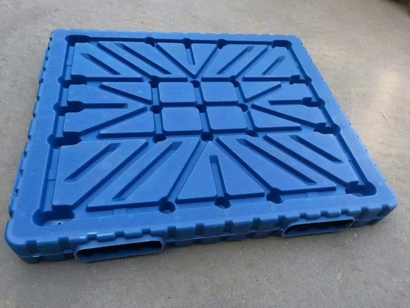 郑州厂家塑料托盘，双面吹塑1412，面粉叉车卡板