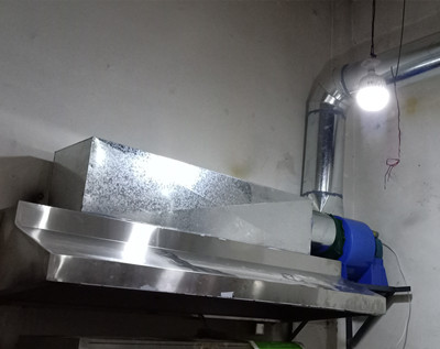 油烟罩 湘潭饭店油烟机设计安装 长沙霞科厨房设备有限公司