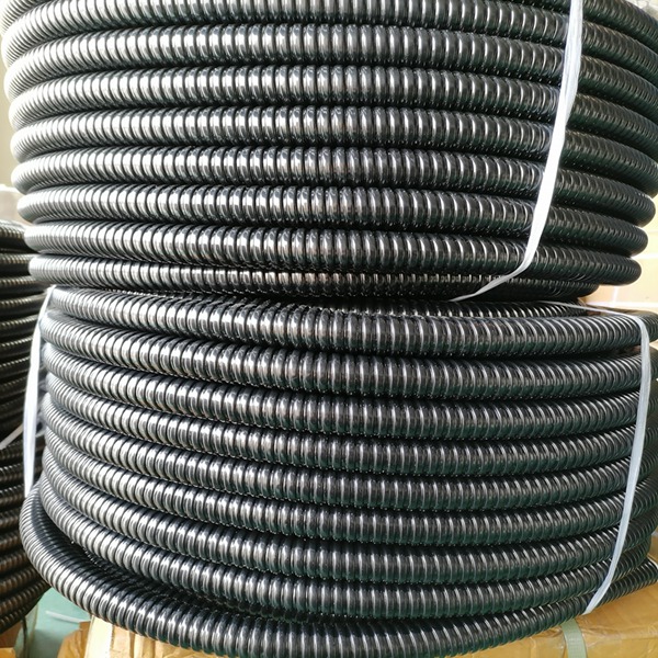 衡水供應PVC包塑鍍鋅金屬軟管 Φ12規格穿線蛇皮管