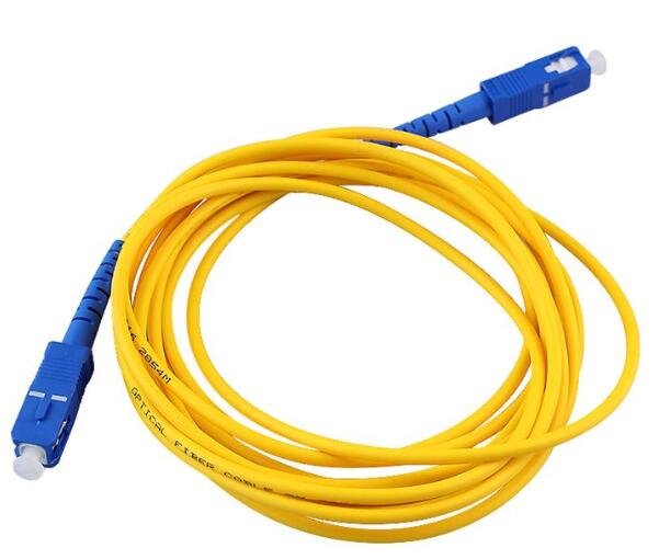SC/APC UPC-SC/APC UPC 单模单芯光纤跳线电信级网络级光猫延长尾纤黄色方头转方头跳线