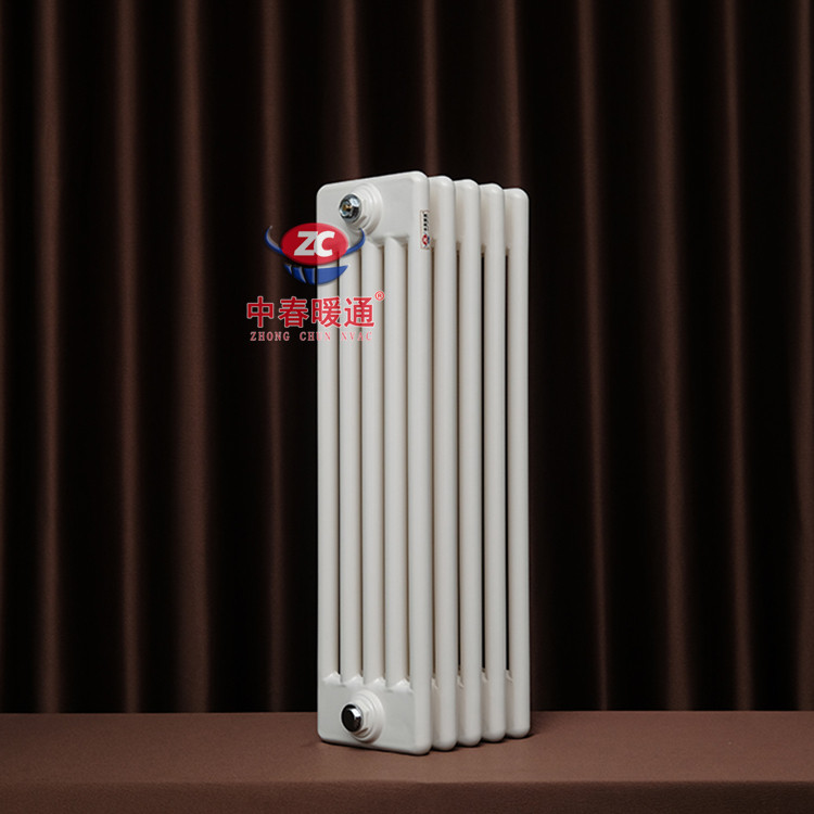 钢三柱散热器 片头柱式散热器 QFGZ510钢制柱型散热器
