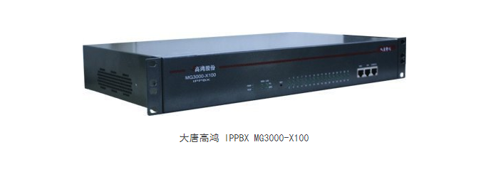 大唐IP通信服务器MG3000-X100中小企业用IPPBX程控电话交换机SIP服务器集团电话系统