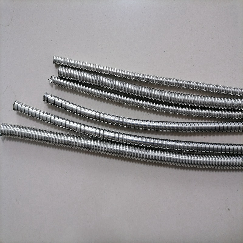 毕节销售穿线软管P3型FSS-12 单钩不锈钢金属软管3/4”价格