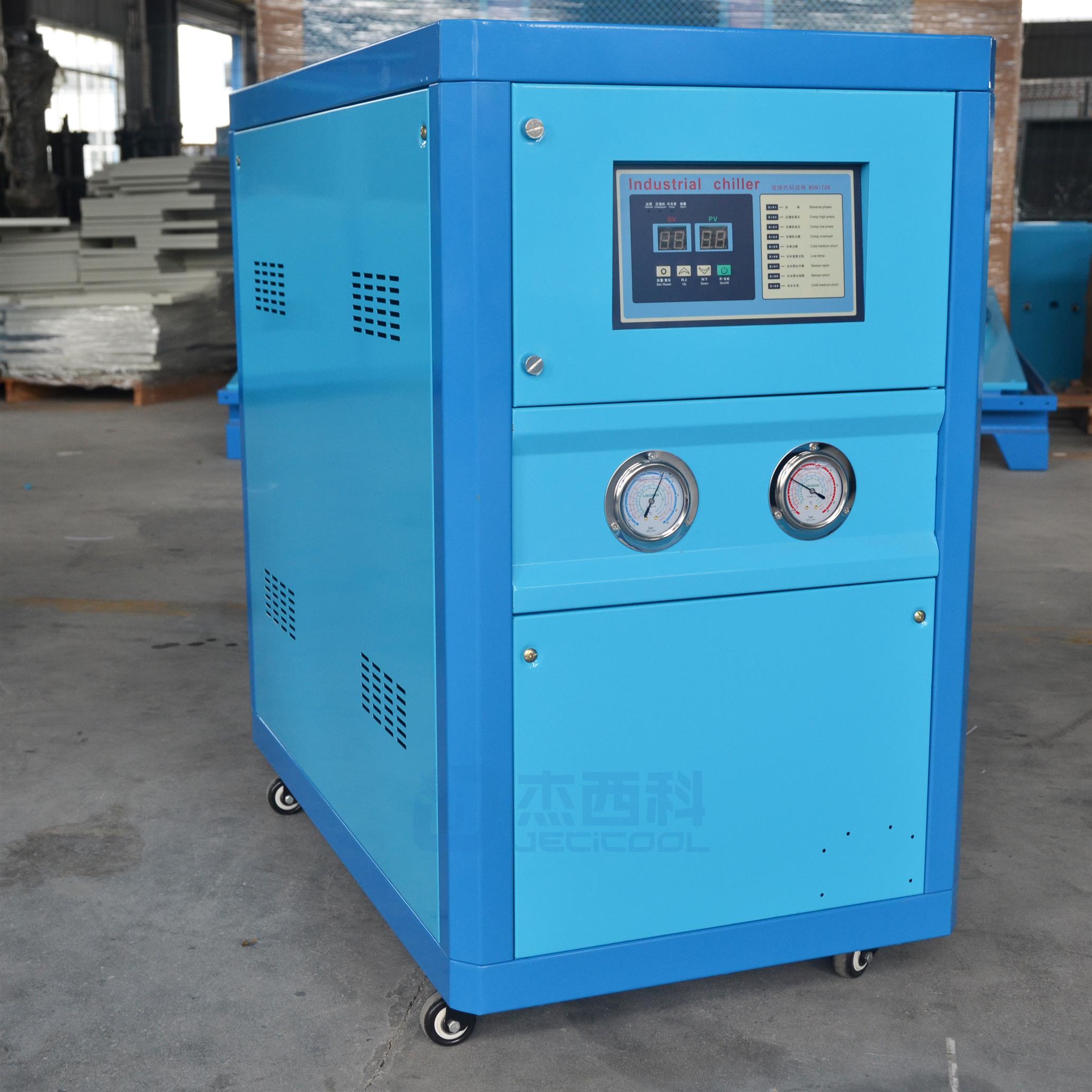 工業冷水機組 ５HP擠出機生產用水冷冷水機 上門安裝