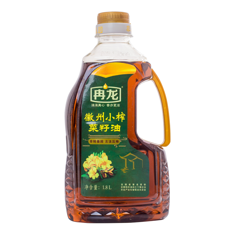 清远菜籽油 冉龙食用油，自然香到家