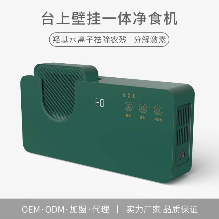 oem食材净化机家用果蔬清洗机食材消毒净化器洗菜机食物净化器