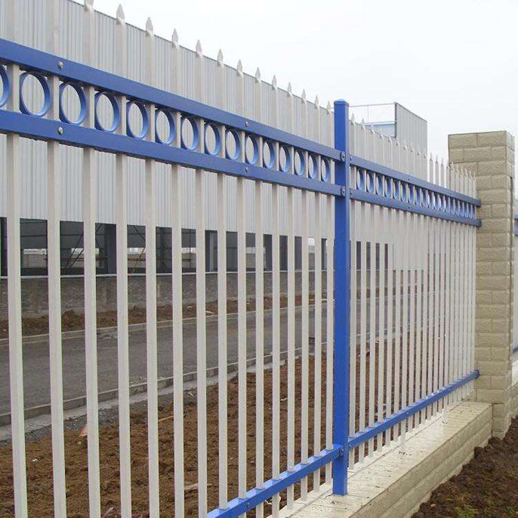 河南申济厂家直供小区锌钢围墙护栏防腐防锈可按需定制