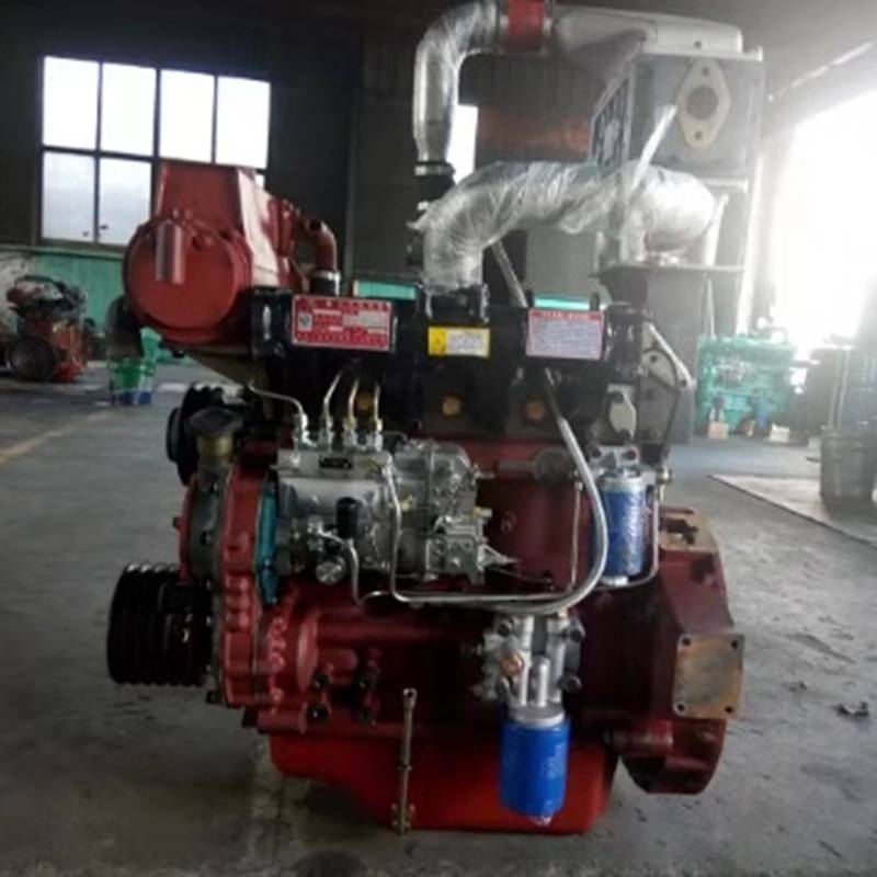 厂家直销R4105涡轮增压柴油机 带离合器水泥罐车 粉碎机**柴油机批发商