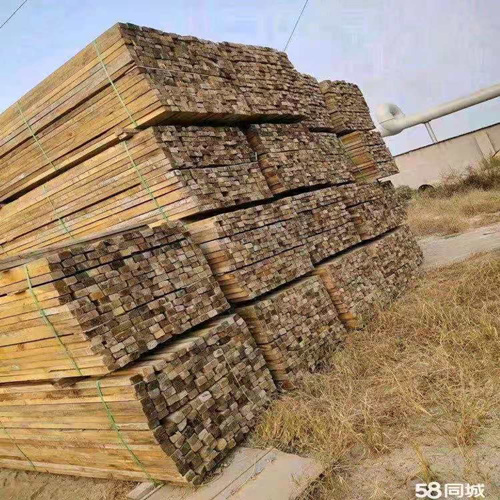 廊坊回收出售木方模板架子管跳板木托盘 架子管 劈柴
