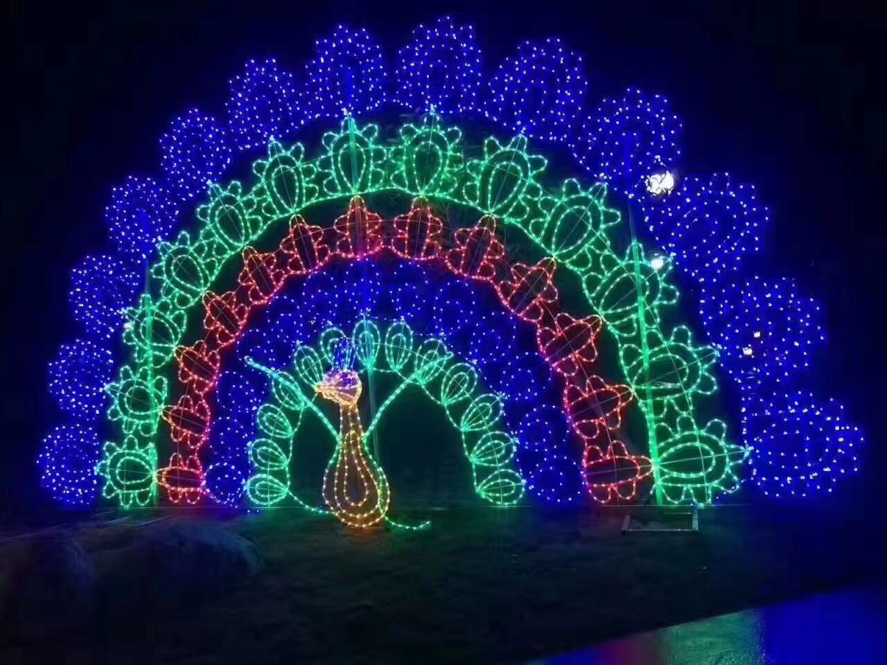 鄭州房地產燈光節出售 深圳夢幻燈光節設計