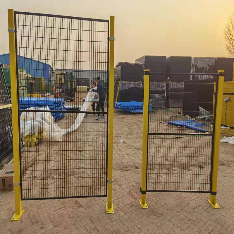 机器人隔离护栏 密纹网车间护栏 设备围栏网