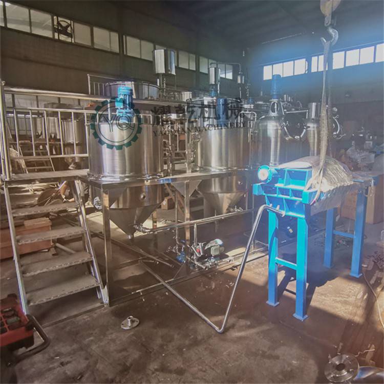 供应小型油脂机械设备 油脂加工生产线 食用油精炼机