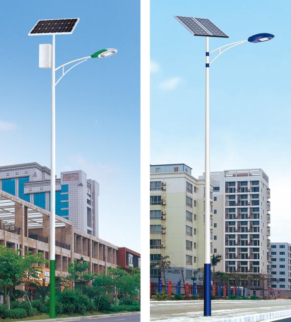 乐山节能太阳能路灯设计 7米太阳能路灯