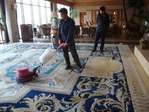 湛江清洗地毯流程